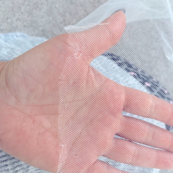 Beaded Cathedral Length Veil + Garment Bag - Picture 11 of 13